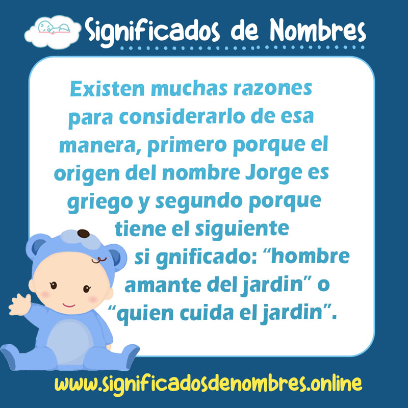 Significado de Jorge