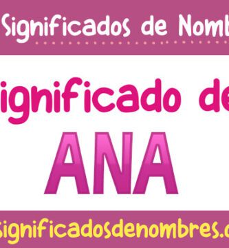 Significado de Ana