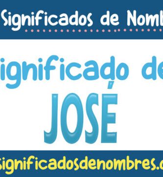 Significado de José