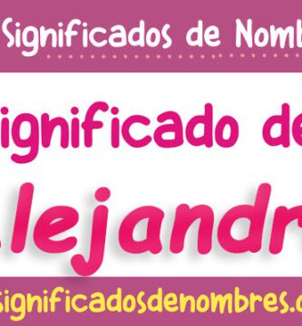 Significado de Alejandra