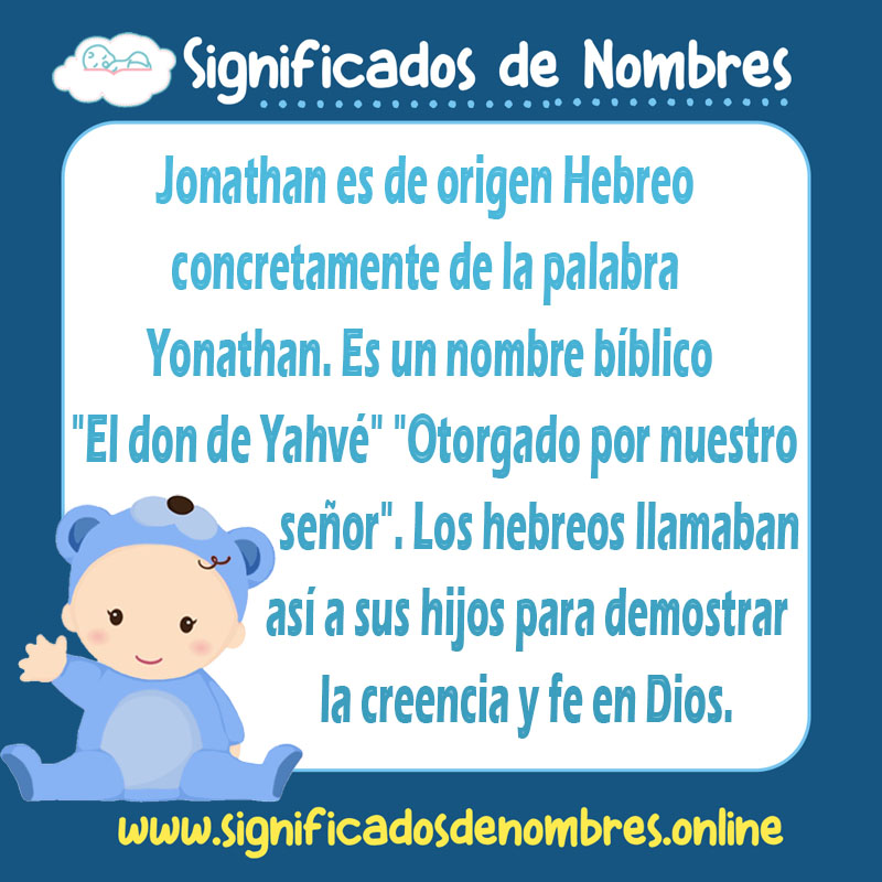 Significado de Jonathan
