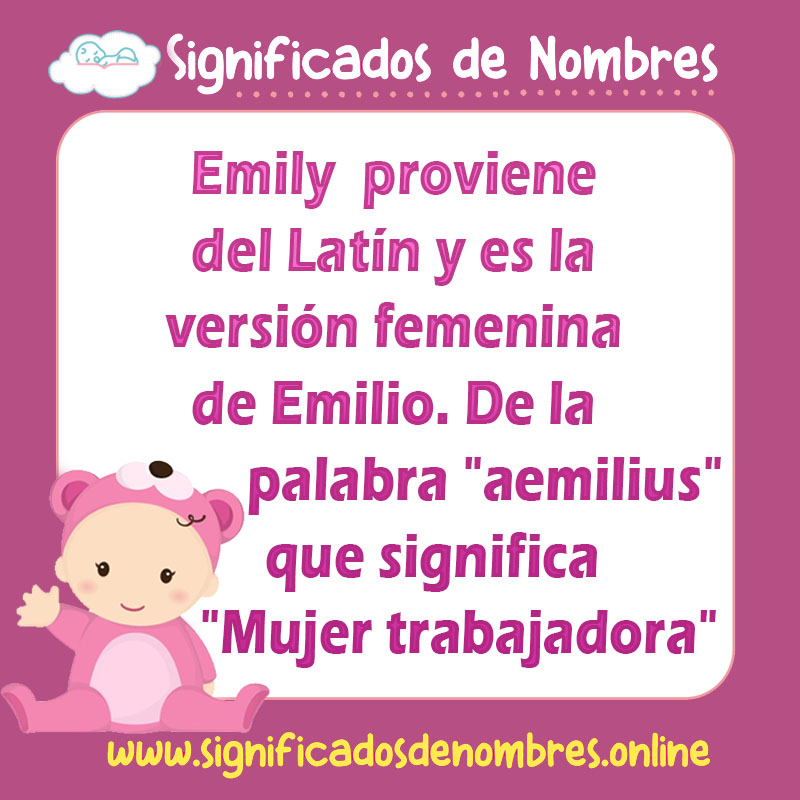 Significado de Emily