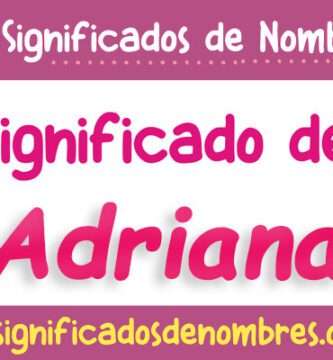Significado de Adriana