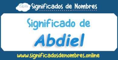 Significado de Abdiel