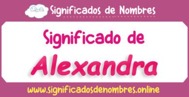 Significado de Alexandra