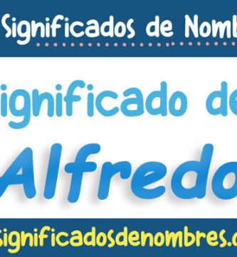 Significado de Alfredo