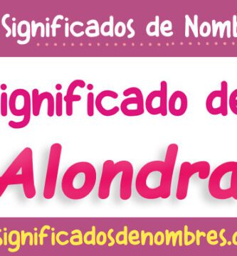 Significado de Alondra