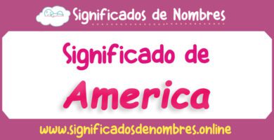 Significado de America