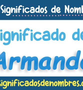 Significado de Armando