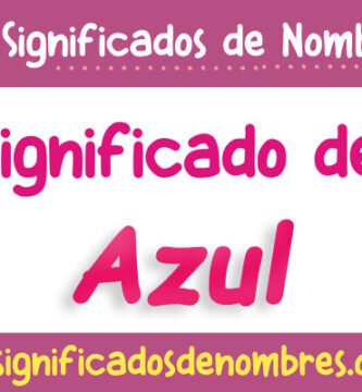 Significado de Azul