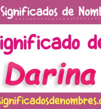 Significado de Darina