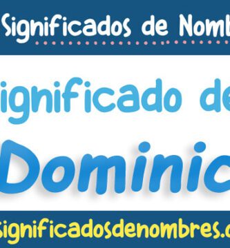Significado de Dominic
