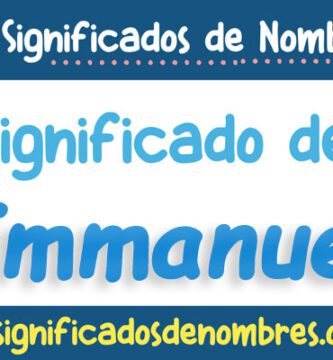 Significado de Emmanuel