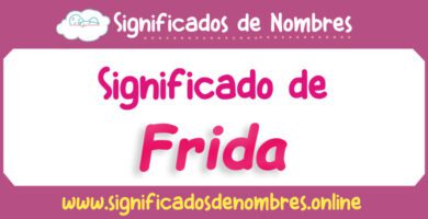 Significado de Frida
