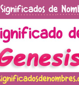 Significado de Genesis