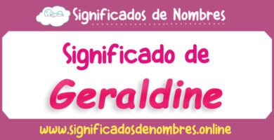 Significado de Geraldine