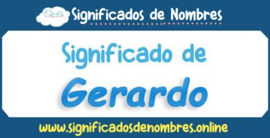 Significado de Gerardo