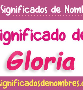 Significado de Gloria