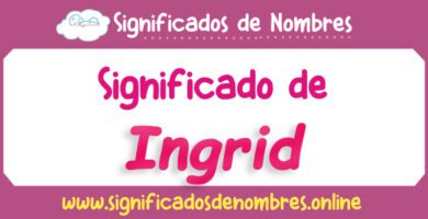 Significado de Ingrid