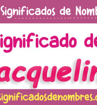 Significado de Jacqueline