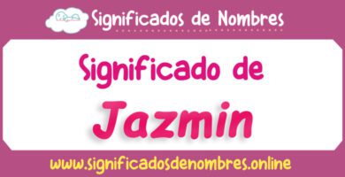 Significado de Jazmin