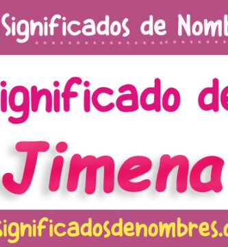 Significado de Jimena