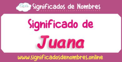 Significado de Juana