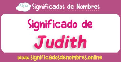 Significado de Judith