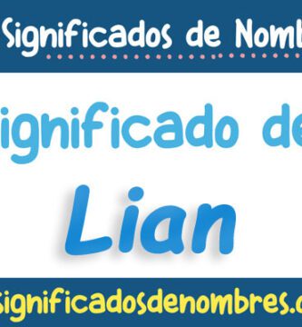 Significado de Lian