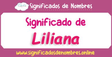 Significado de Liliana