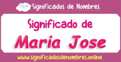 Significado de Maria Jose