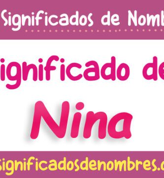 Significado de Nina