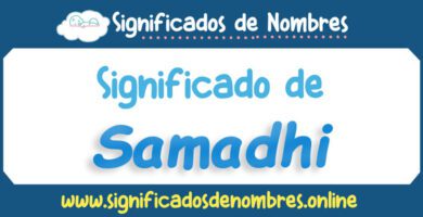 Significado de Samadhi