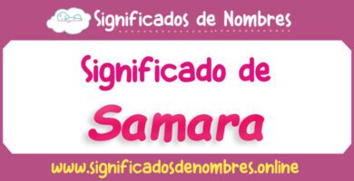 Significado de Samara
