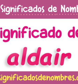 Significado de Aldair