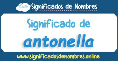 Significado de Antonella