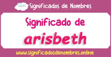 Significado de Arisbeth