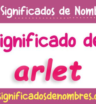 Significado de Arlet