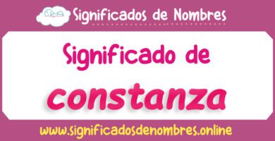 Significado de Constanza