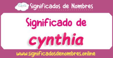 Significado de Cynthia