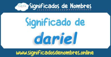 Significado de Dariel