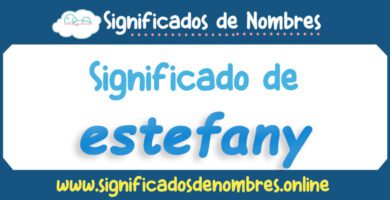 Significado de Estefany