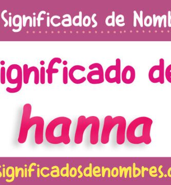 Significado de Hanna