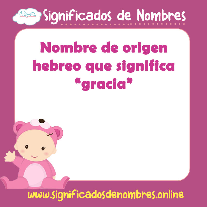 Significado y origen del nombre Hannia