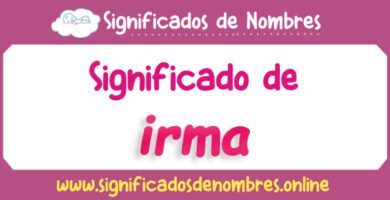 Significado de Irma