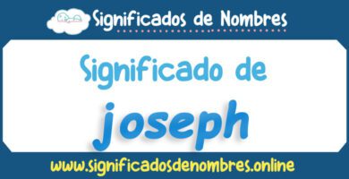 Significado de Joseph