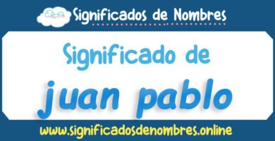 Significado de Juan Pablo