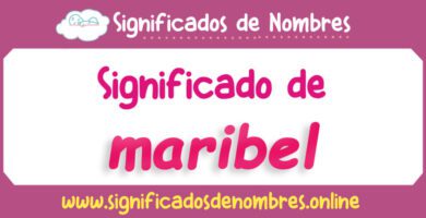 Significado de Maribel