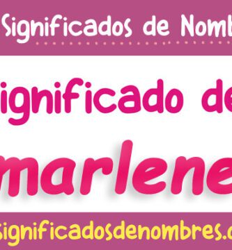 Significado de Marlene