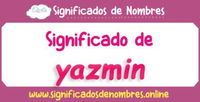 Significado de Yazmin